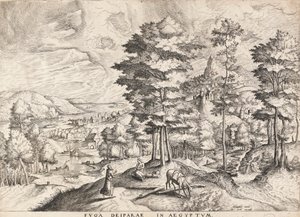 The Rest on the Flight into Egypt by Pieter Bruegel the Elder